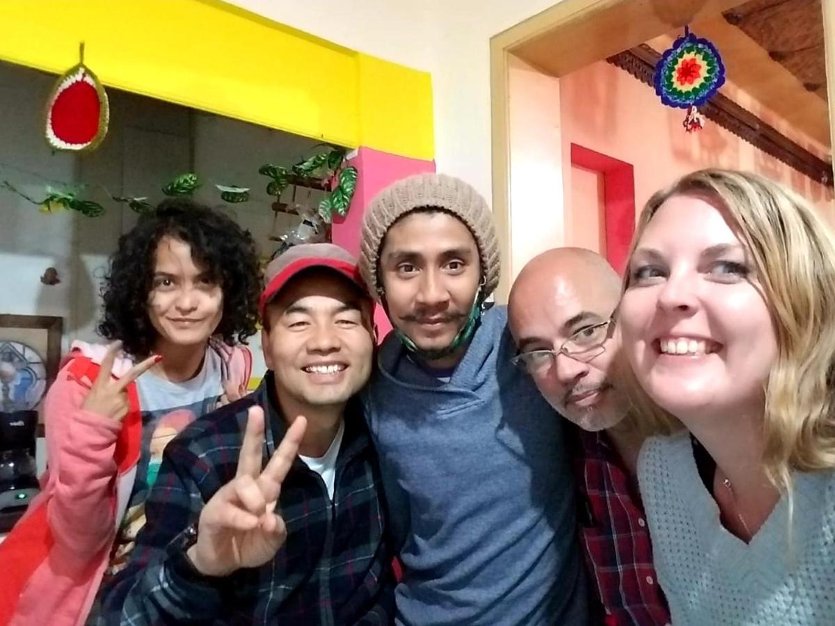 Hostal Azul Puebla Barrio El Alto Buitenkant foto