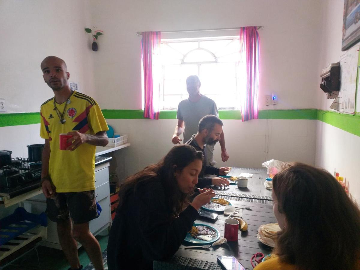 Hostal Azul Puebla Barrio El Alto Buitenkant foto