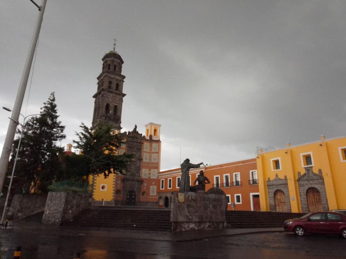 Hostal Azul Puebla Barrio El Alto Buitenkant foto