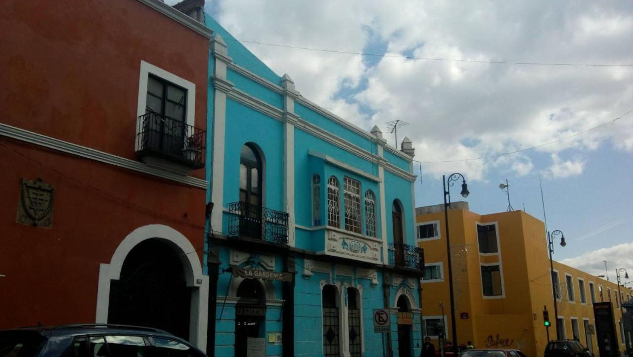 Hostal Azul Puebla Barrio El Alto Buitenkant foto