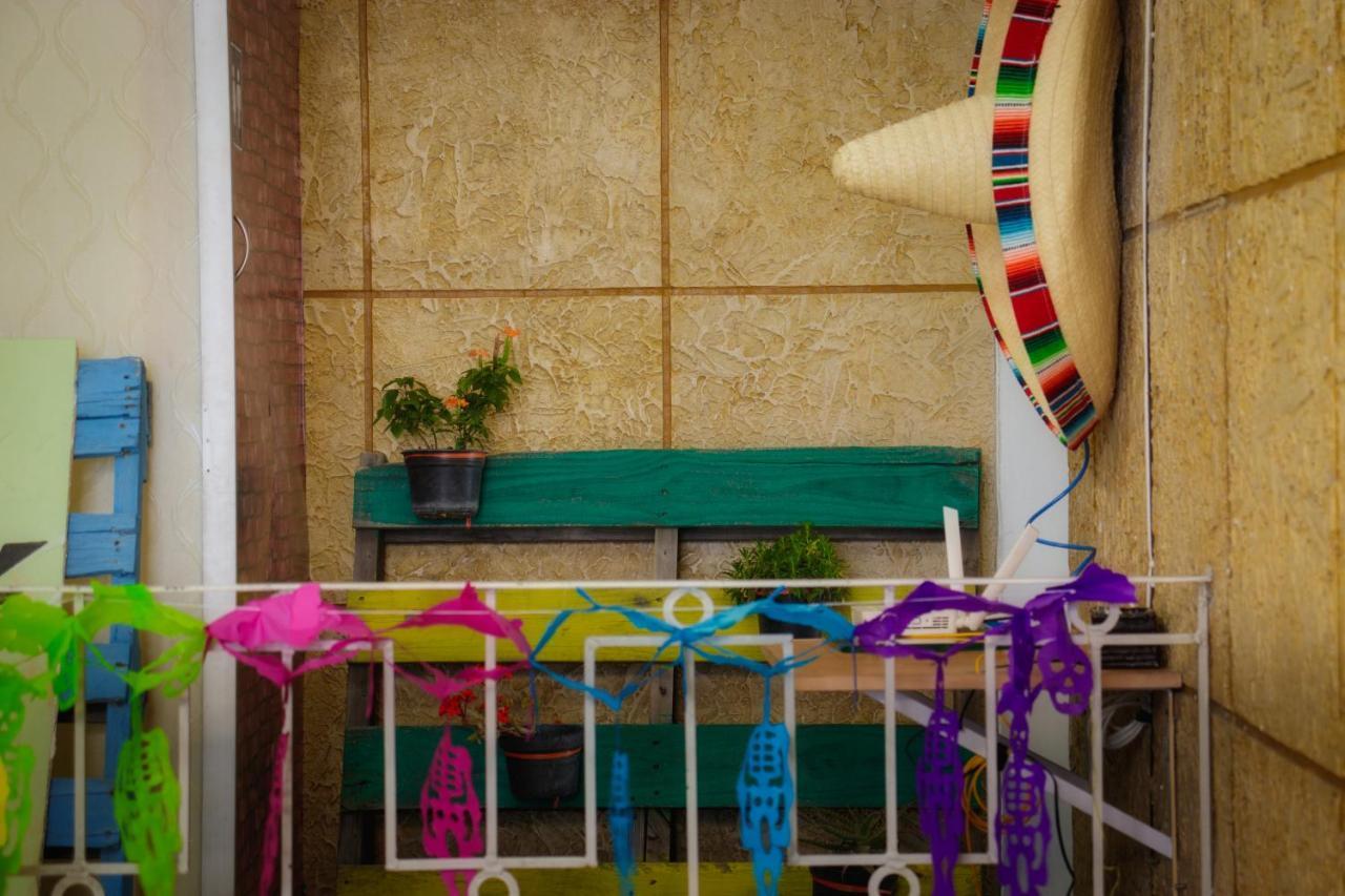 Hostal Azul Puebla Barrio El Alto Buitenkant foto