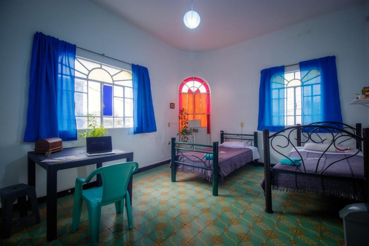 Hostal Azul Puebla Barrio El Alto Buitenkant foto